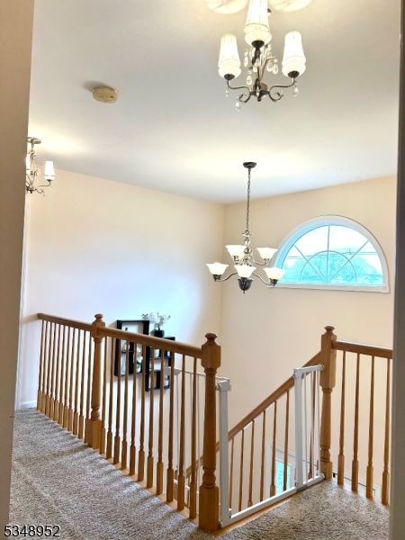 Chandelier, Interior