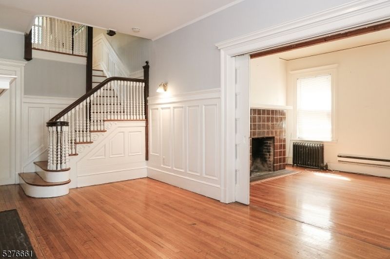 Fireplace, Interior, Wood Texture Flooring