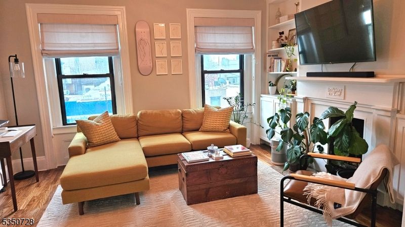 Fireplace, Interior, Living room, Wood Texture Flooring