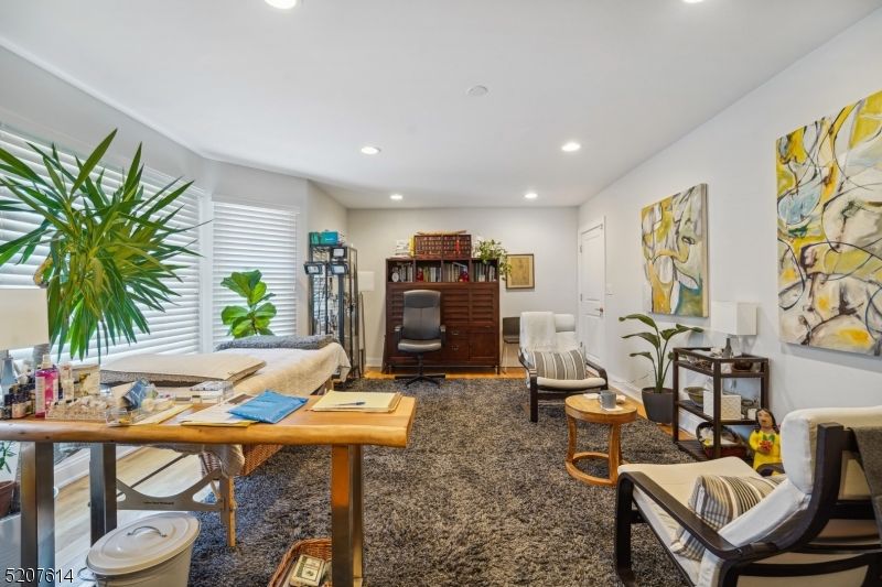 Home Office, Interior, Recessed Lighting