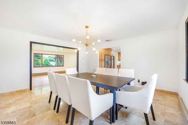 Dining room, Interior, Kitchen, Pendant Lights