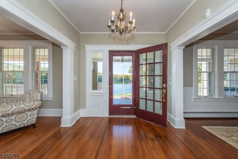Chandelier, Interior, Wood Texture Flooring