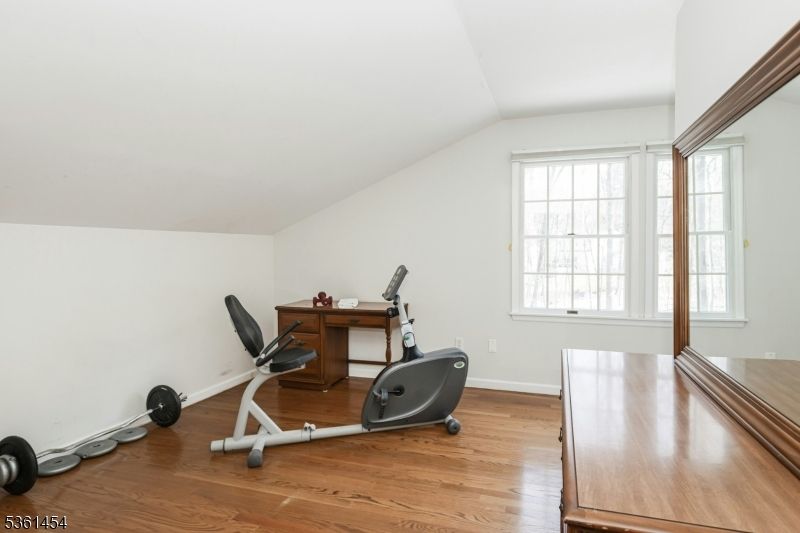 Fitness Equipment, Home Office, Interior, Wood Texture Flooring