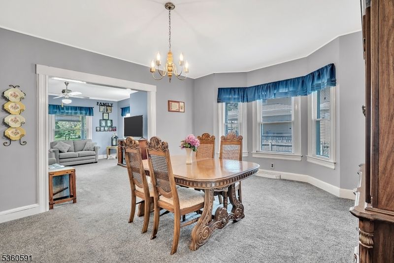 Chandelier, Dining room, Interior