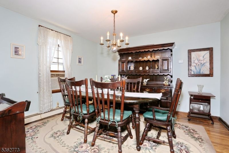 Chandelier, Dining room, Interior, Pendant Lights, Wood Texture Flooring