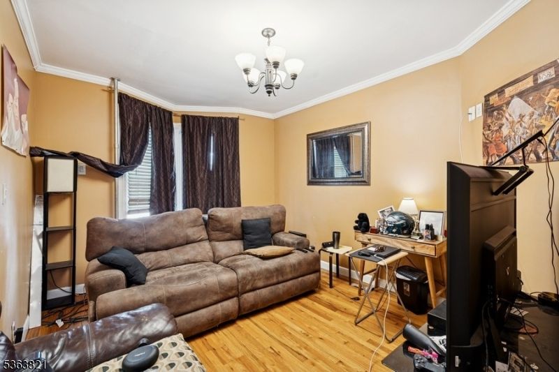 Chandelier, Home Office, Interior, Living room, Wood Texture Flooring