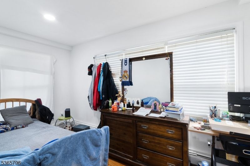 Bedroom, Home Office, Interior, Recessed Lighting, Wood Texture Flooring