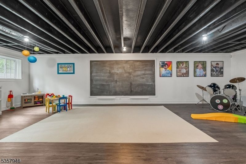 Fitness Equipment, Interior, Wood Texture Flooring