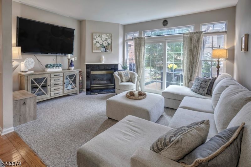 Fireplace, Interior, Living room, Wood Texture Flooring