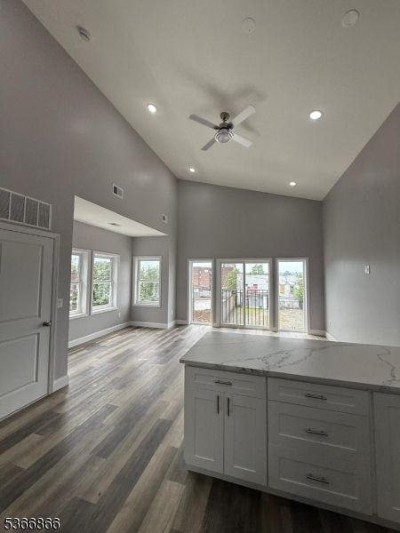 Interior, Recessed Lighting, Wood Texture Flooring