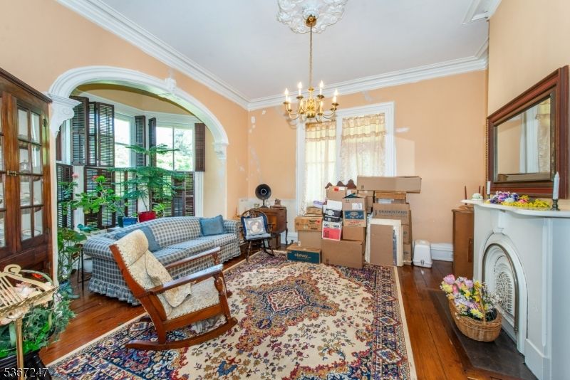 Chandelier, Interior, Living room, Wood Texture Flooring