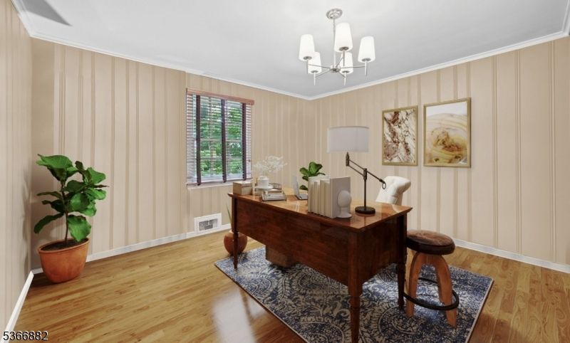Chandelier, Interior, Wood Texture Flooring