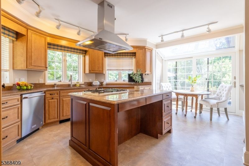 Dining room, Interior, Kitchen