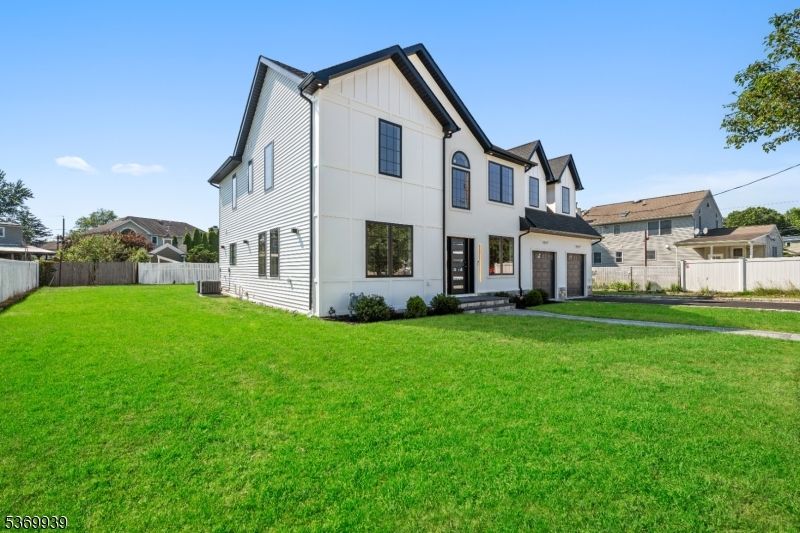 Attached, Backyard, Exterior, Facade, Farmhouse