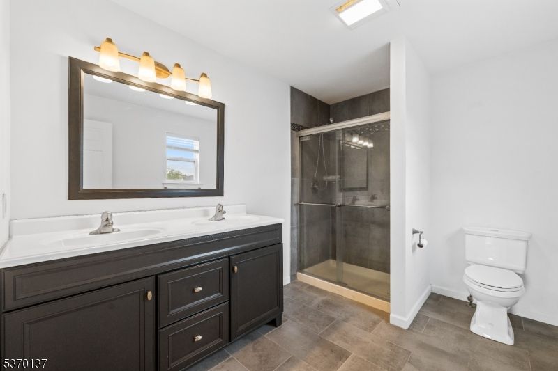 Bathroom, Dual Sink Vanities, Glass Shower, Interior