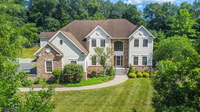 Backyard, Exterior, Facade, Brick Traditional