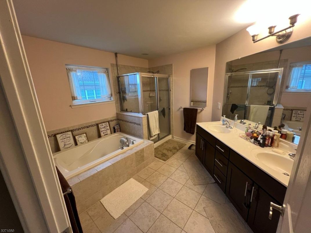 Bathroom, Dual Sink Vanities, Glass Shower, Interior