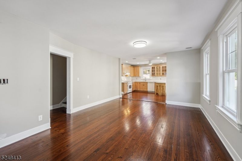 Empty room, Interior, Kitchen, Wood Texture Flooring