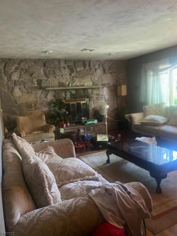 Interior, Living room, Stone Walls