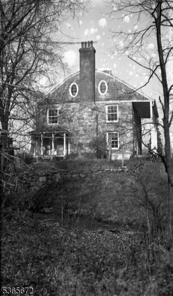 Backyard, Exterior, Facade, Brick Facade, French Provincial