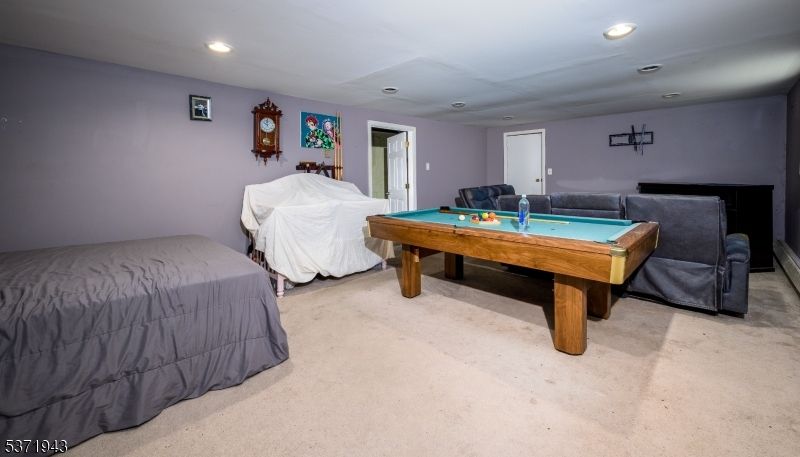 Bedroom, Billiard Table, Game Room, Interior, Recessed Lighting