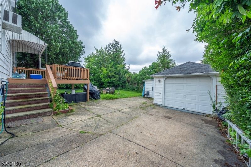 Backyard, Detached Garage, Exterior
