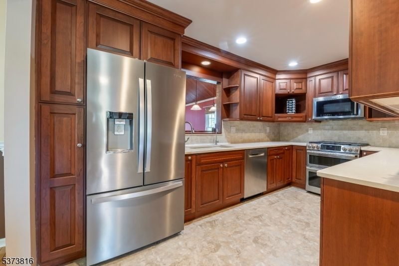 Interior, Kitchen, Recessed Lighting, Stainless Steel Appliances