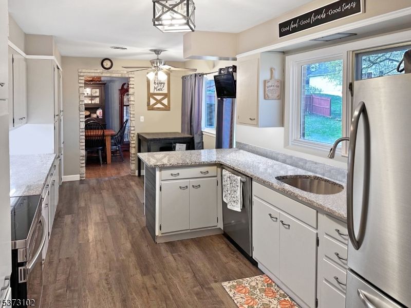 Dining room, Interior, Kitchen, Wood Texture Flooring