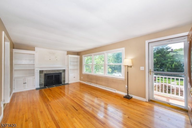 Empty room, Fireplace, Interior, Wood Texture Flooring