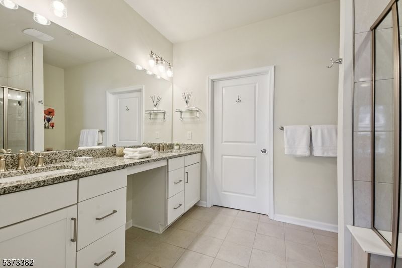 Bathroom, Dual Sink Vanities, Glass Shower, Interior