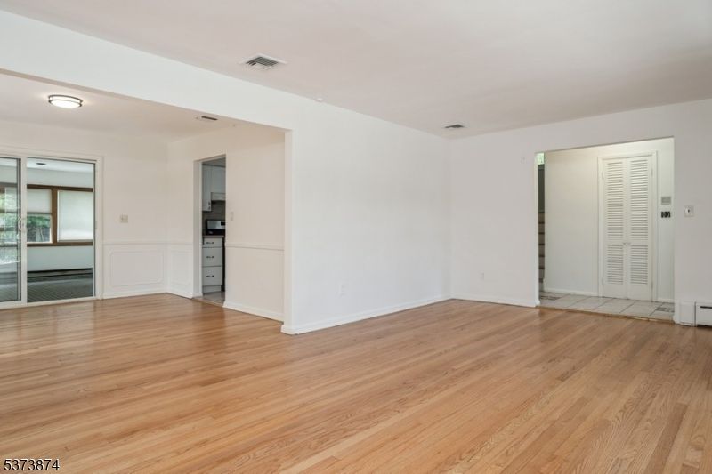 Empty room, Interior, Wood Texture Flooring