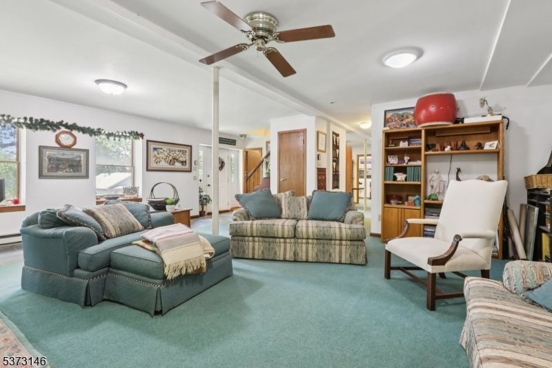 Home Office, Interior, Living room