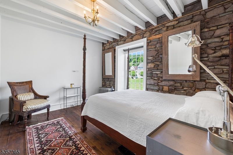 Bedroom, Chandelier, Interior, Wood Texture Flooring