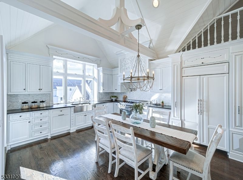 Chandelier, Dining room, Interior, Kitchen, Wood Texture Flooring
