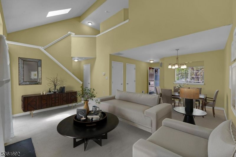 Dining room, Interior, Living room, Pendant Lights, Recessed Lighting