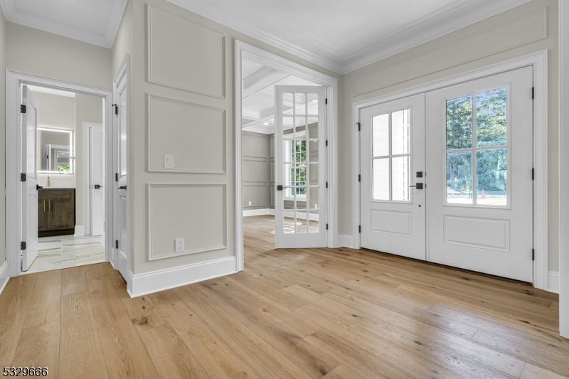 Empty room, Interior, Wood Texture Flooring