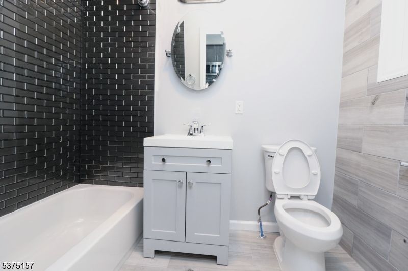 Bathroom, Dual Sink Vanities, Interior, Wood Texture Flooring