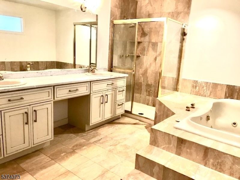 Bathroom, Dual Sink Vanities, Glass Shower, Interior