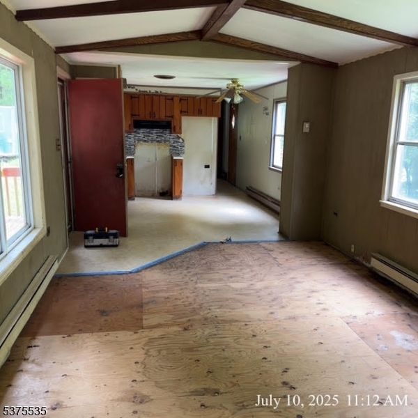 Empty room, Fireplace, Interior, Wood Texture Flooring, Wooden Walls