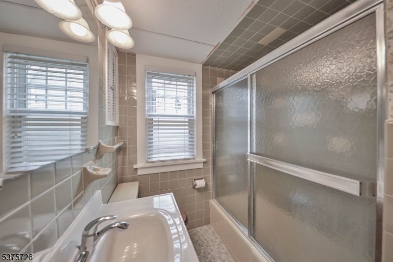 Bathroom, Glass Shower, Interior, Tile Countertops