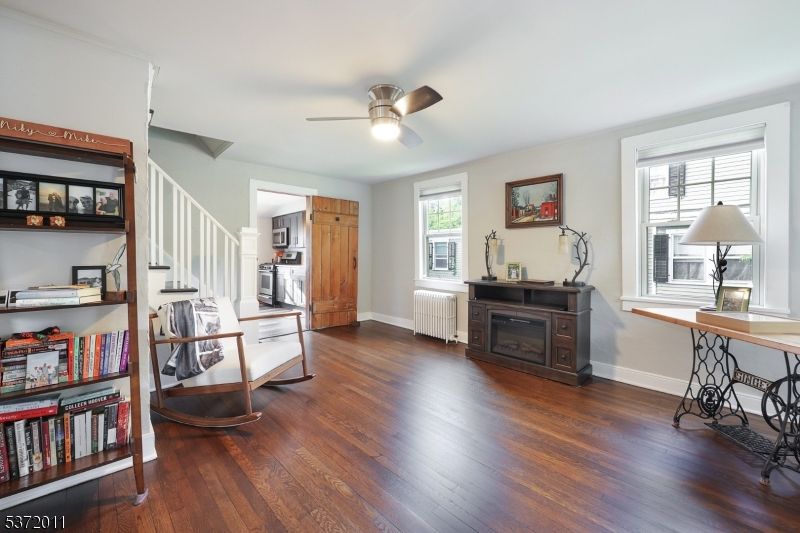 Fireplace, Interior, Wood Texture Flooring