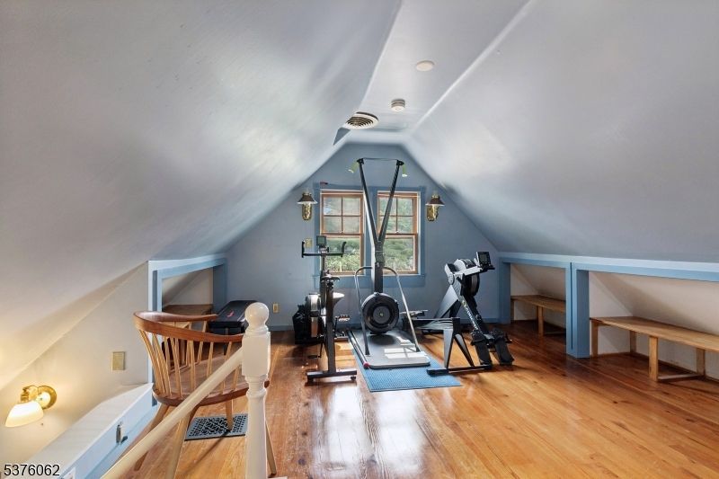 Fitness Equipment, Interior, Wood Texture Flooring