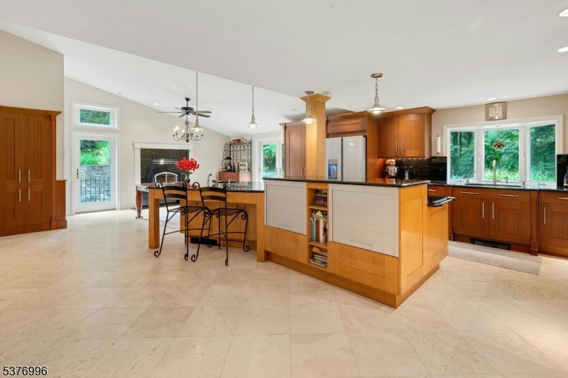 Dining room, Interior, Kitchen, Pendant Lights, Recessed Lighting