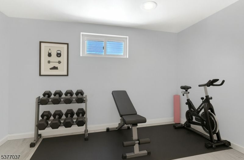 Fitness Equipment, Interior, Wood Texture Flooring