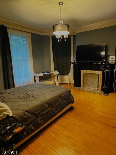 Chandelier, Fireplace, Interior, Wood Texture Flooring