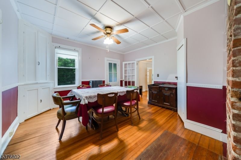 Dining room, Interior, Wood Texture Flooring
