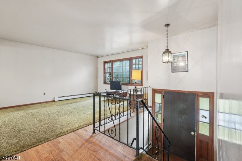 Home Office, Interior, Pendant Lights, Wood Texture Flooring