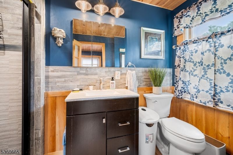 Bathroom, Interior, Wooden Ceilings