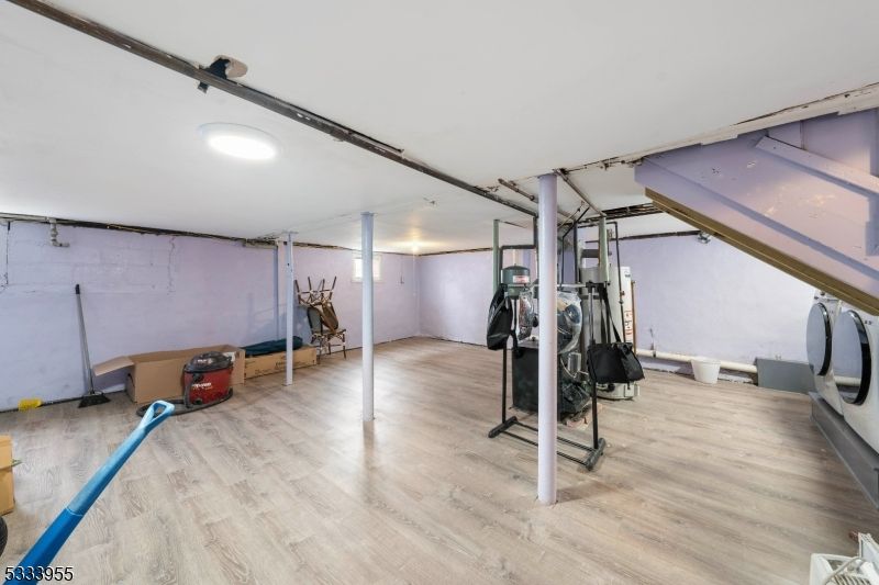 Fitness Equipment, Interior, Wood Texture Flooring