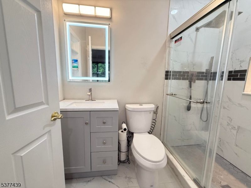 Bathroom, Glass Shower, Interior, Marble, Marble Walls